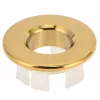 Capac din alamă aurie pentru preaplin lavoar, 30 mm