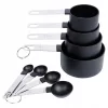 Set de opt măsuri de bucătărie Vilde negru