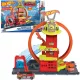 Set super buclă Hot Wheels City Firefighter + vehicul