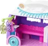 Set Polly Pocket Camper Camping Glamping Van Camping Papusa + Accesorii 20 piese