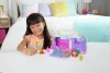 Set Polly Pocket Camper Camping Glamping Van Camping Papusa + Accesorii 20 piese