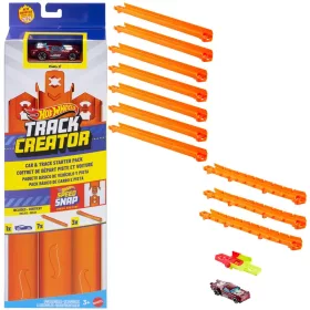   Mattel Hot Wheels Track Creator Set de pornire pistă + mașină