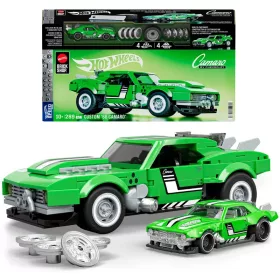   Mattel Brick Shop Hot Wheels Speed Series Custom ’68 Camaro 289 piese de vehicule din caramida