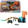 Hot Wheels mașină de pistă telecomandată cu șarpe Slither n' Strike + mașină 1:64