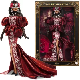   Păpușă Barbie de colecție mexicană Dia de Muertos Ziua morților 2026