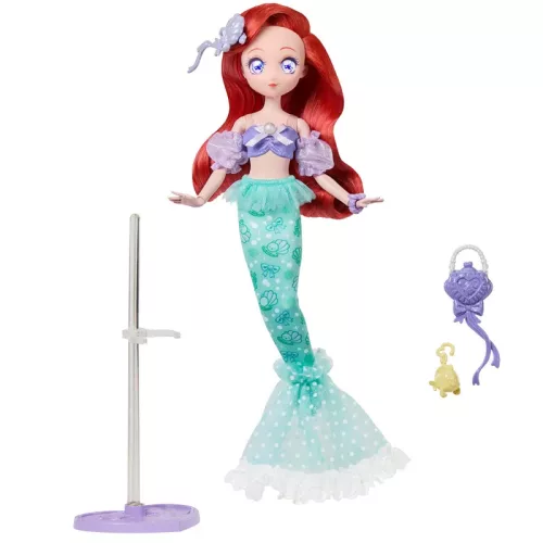Papusa Disney Collector Ariel Manga Papusa de colectie a printesei Disney cu accesorii