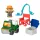 Set Little People cu mașină, figurină și accesorii - Aventura de pescuit