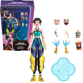   Set de figurine Zoey KPop Demon Hunters HUNTR/X „Cum s-a făcut”