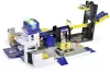 OUTLET Set Transportor mare de politie radio cu lumina si sunet + vehicule AMBALAJ DEVATE