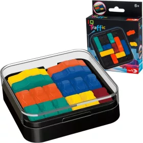 Set de jocuri compacte Puzzle logic de mână IQ Traffic
