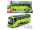 Autobuz mare Giant FlixBus VOLVO 53cm Vehicul verde pentru curse lungi + sunet ușor