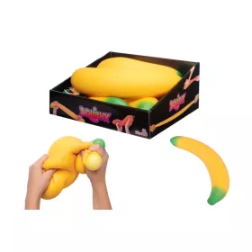   Jucărie senzorială de plus Banana Squishy Framantator antistres 43 cm