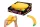 Jucărie senzorială de plus Banana Squishy Framantator antistres 43 cm