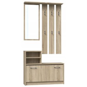  TopEshop GAR SONOMA dulap 85 x 180 x 24 cm stejar sonoma