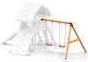 Loc de joaca de gradina din lemn Modul Move Red 2x leagan