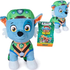   Mascota Patrula Caini si Dinozauri Caine de pluș Rocky 20 cm