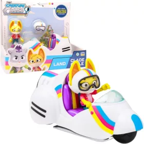  Kit figurine puzzle cu animale Casey și Motocicletă Casey Creature