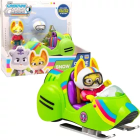  Set puzzle cu animale Casey și Snowmobile The Creature Cases