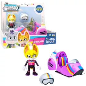   Figurină Animal Puzzle Kit Casey și The Creature Cases bicicletă murdărie