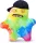 Mascota Fuggler Fugg Life Sir Splodge A Lot 22 cm este realizată din plastic de înaltă calitate