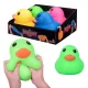 Jucarie senzoriala de plus Rata verde Squishy Galuste antistres 17 cm