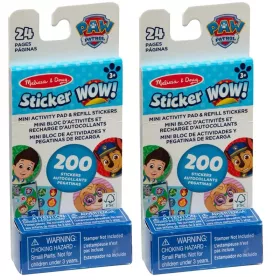   Set de 2 autocolante de schimb Autocolante Wow Psi Patrol 200 Autocolante Melissa & Doug