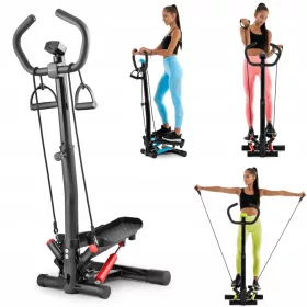  Stepper de torsiune cu cabluri Hop-Sport Noble roșii