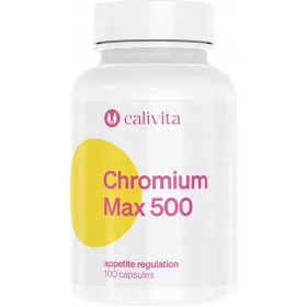   Chromium Max 500 - Supliment pentru Reglarea Metabolismului și Reducerea Poftei de Dulce