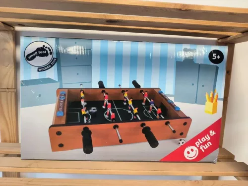 OUTLET Set fotbal de masa masa din lemn Small Foot 6707 AMBALAJ DETERMINAT