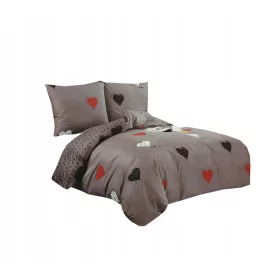   Set Lenjerie de Pat din Bumbac Satinat 200x220 - Confort și Eleganță