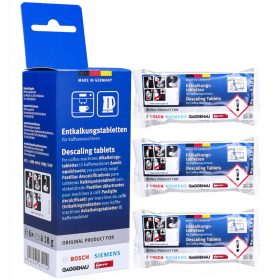   Detartrant în tablete pentru mașinile de cafea Bosch DECALCANT pentru mașinile de cafea SIEMENS BOSCH