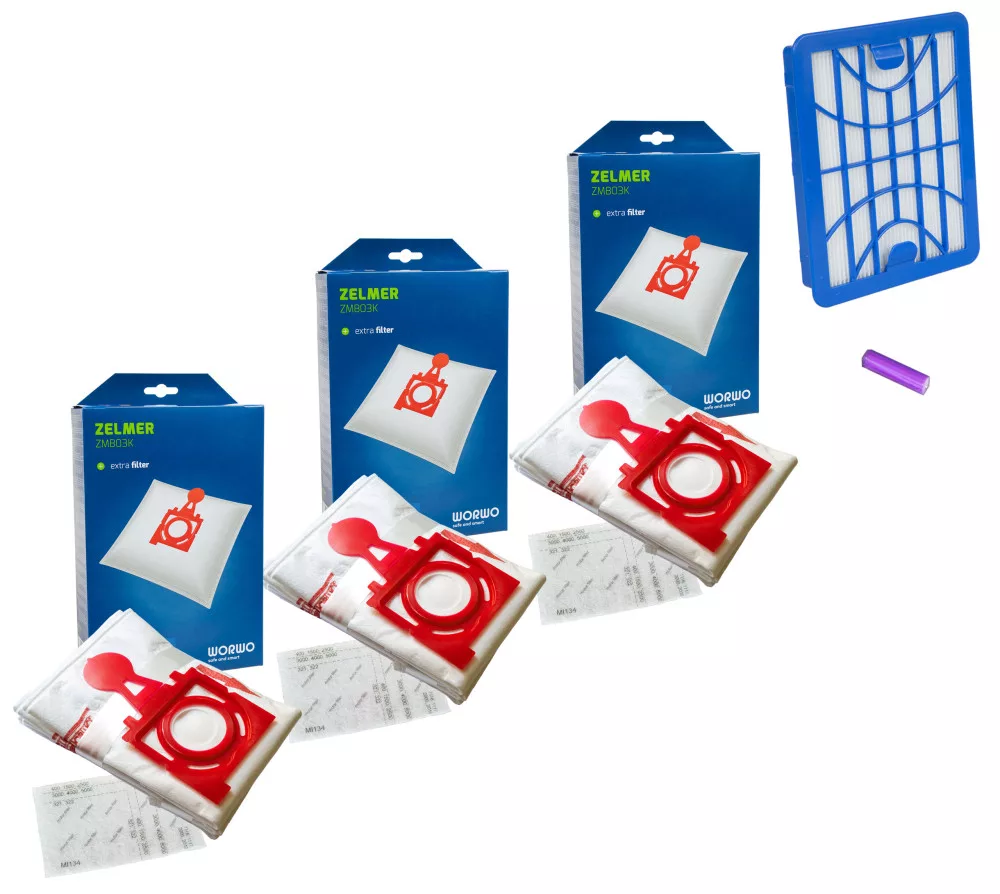 Sac sintetic pentru aspirator zmb03k 12 buc. - www.kamenik.r