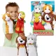 Pachete Păpuși de mână Mascote de teatru pentru copii Set 4 Papagal Pisicuță Câine Iepure Melissa&Doug