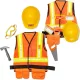 Costum Melissa&Doug pentru copii Costum Carnaval Constructor 3-6 ani
