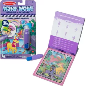 Set cărți de colorat Water Unicorn + pix Water Wow Unicorn
