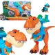 Câini de patrulă și dinozauri Rex cu T-Rex Roar interactiv și Explore Timmy 25 cm