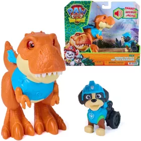   Câini de patrulă și dinozauri Rex cu T-Rex interactiv Roaring Pup Pals