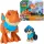 Câini de patrulă și dinozauri Rex cu T-Rex interactiv Roaring Pup Pals