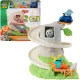 Set de salvare a câinilor de patrulă și a dinozaurilor cu vehicule și figurine de salvare din junglă