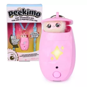   Peekimo Pink Breloc electronic interactiv pentru animale de companie și la modă