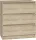  TopEshop MALWA comodă 70 x 40 x 75cm stejar sonoma mat