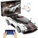 CaDA Building Blocks Telecomandă Mașină sport Z-Wind White Racing Mașină Mașină sport 258 RC Piese