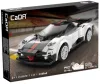 CaDA Building Blocks Telecomandă Mașină sport Z-Wind White Racing Mașină Mașină sport 258 RC Piese