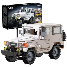 CaDA Toyota Land Cruiser FJ40 SUV 1:24 kit 374 piese C55042W