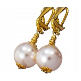  CLIPS CRISTALE CREMA PERLE AUR ARGINTI ARANDE