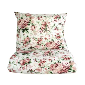   Set Lenjerie de Pat din Bumbac 100% - Dimensiuni 140x200 cm și Perne 70x80 cm