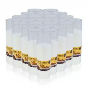   Set de 24 Bucăți Încărcături de Ulei ECO W-4 pentru Lumânări de Exterior