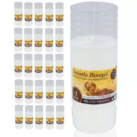   Set de 25 Bucăţi de Rezerve Uleioase PremiumLight 14 cm – Arde 2-3 Zile