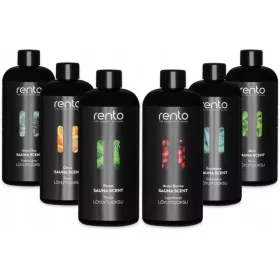   Rento set de 6 parfumuri pentru sauna finlandeza, sticla 400 ml