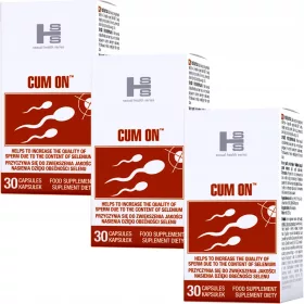   Cum On: Supliment pentru Potență și Orgasme Intensificate - 3x30 Capsule